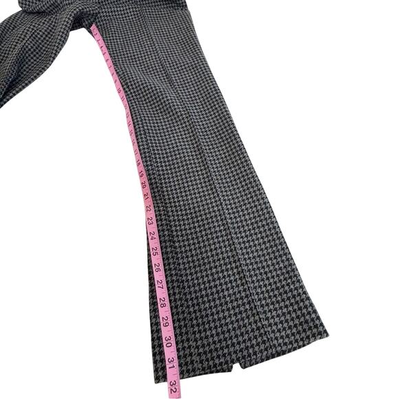 Nanushka Juliet Wool Houndstooth Pants Grey Size S Wool Blend - Picture 11 of 16